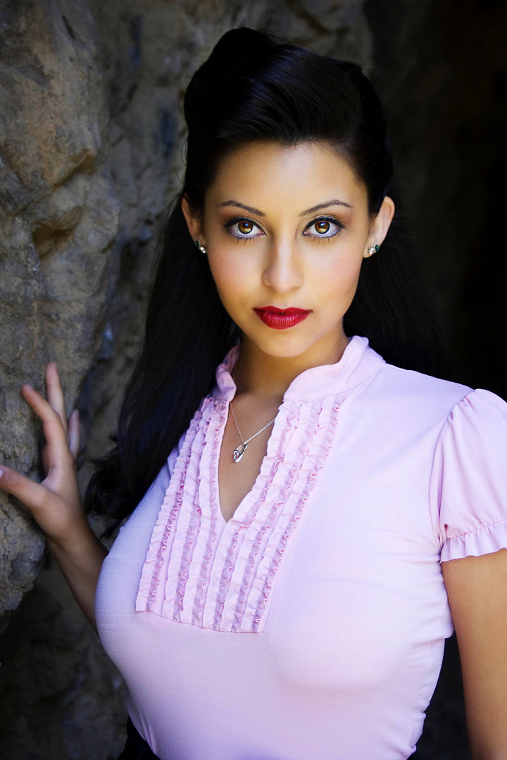Female model photo shoot of Alyssa Gomez by DV STUDIO in Griffith Park, makeup by Yadira Lopez