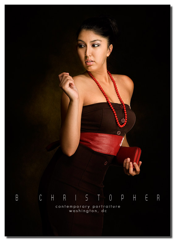 Female model photo shoot of Maria Kriztina by B Christopher in Tysons Corner, Va