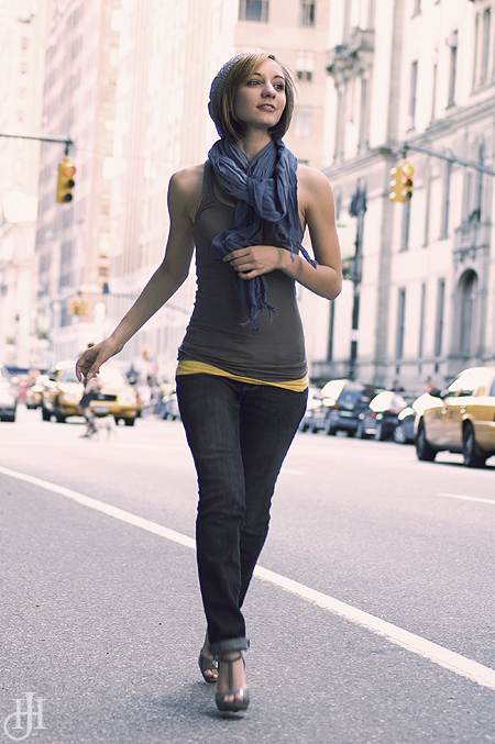 Female model photo shoot of Steph JS by Jenn Hoffman Photograph in Manhattan, NY