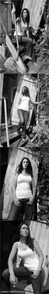 Female model photo shoot of Chanelle M by JonAnthonyMitchell in Prince Edward County, Ontario