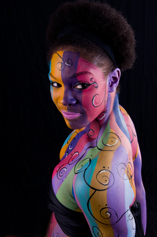 Female model photo shoot of Infidel Images-Body Art in Waukesha, WI