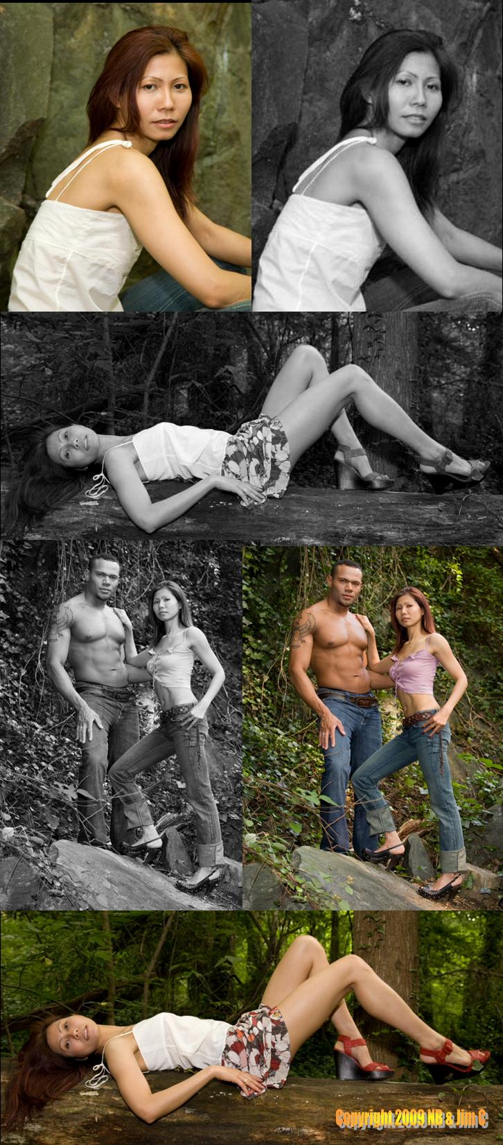 Female and Male model photo shoot of Naughty Bullygal and Talfred Mullings by Cassatts Photography