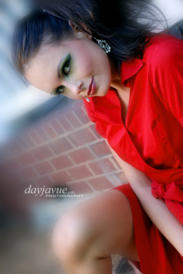 Female model photo shoot of Monika White by DayJaVUE Photography, makeup by Make Up By Messe Noire