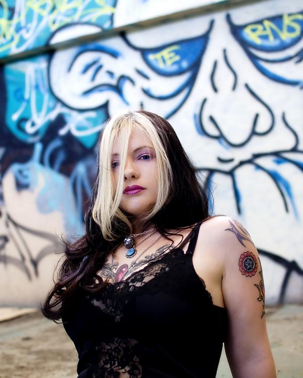 Female model photo shoot of Ghoulie by Greg Easton Photography in Providence