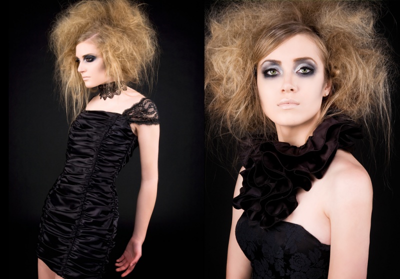 Female model photo shoot of Adrienne Pace MUA, mew and LexiM by Lauren Loncar, wardrobe styled by ali pace is a designer