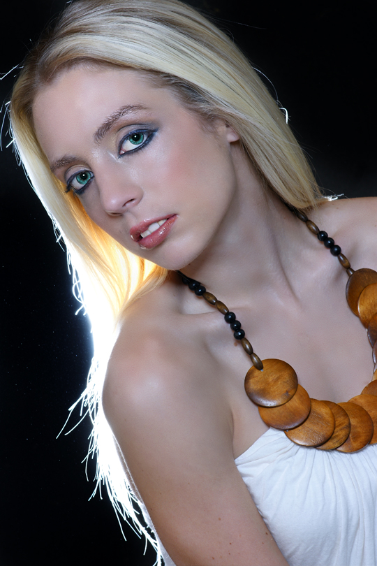 Female model photo shoot of Katrina V by Mike Limbaugh, makeup by Yamileth