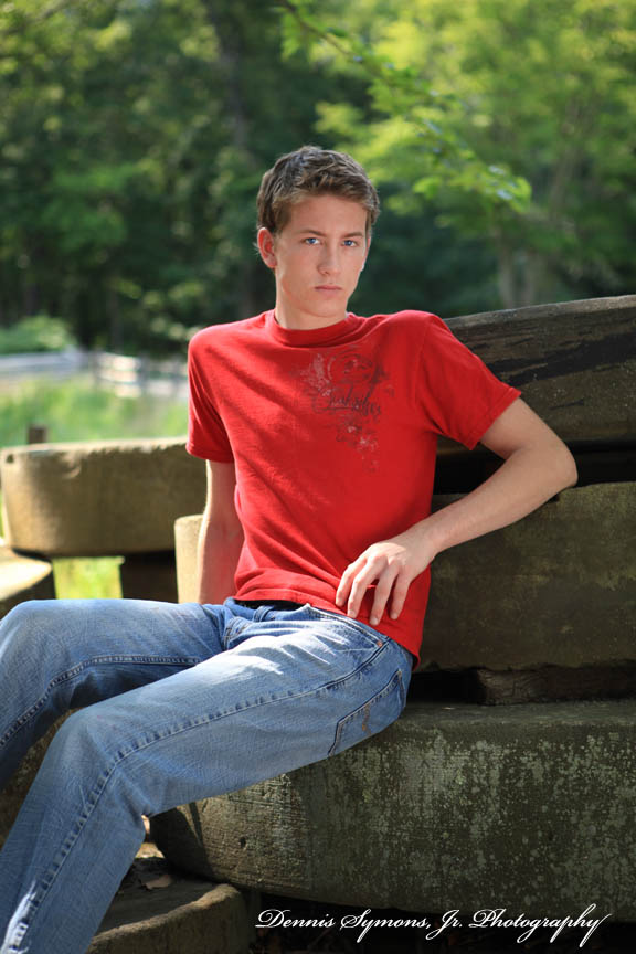 Male model photo shoot of Dennis Symons Photos and Danny 2013 in Allaire State Park, NJ 
