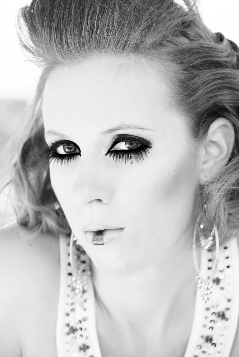 Female model photo shoot of Sabrina Beaubian, makeup by Sabrina Beaubian
