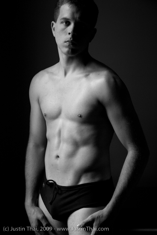 Male model photo shoot of Travus by Justin Thai