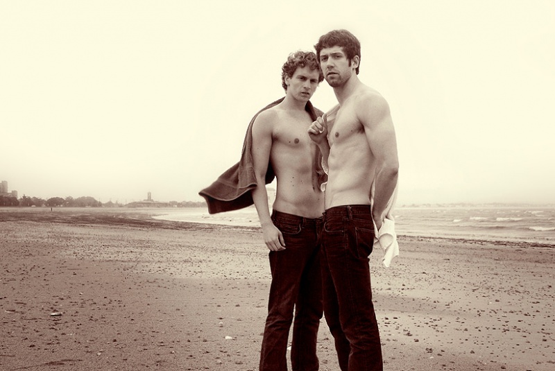 Male model photo shoot of  Jim Williams, DavidJohn and Daniel Atwood in Revere Beach, MA