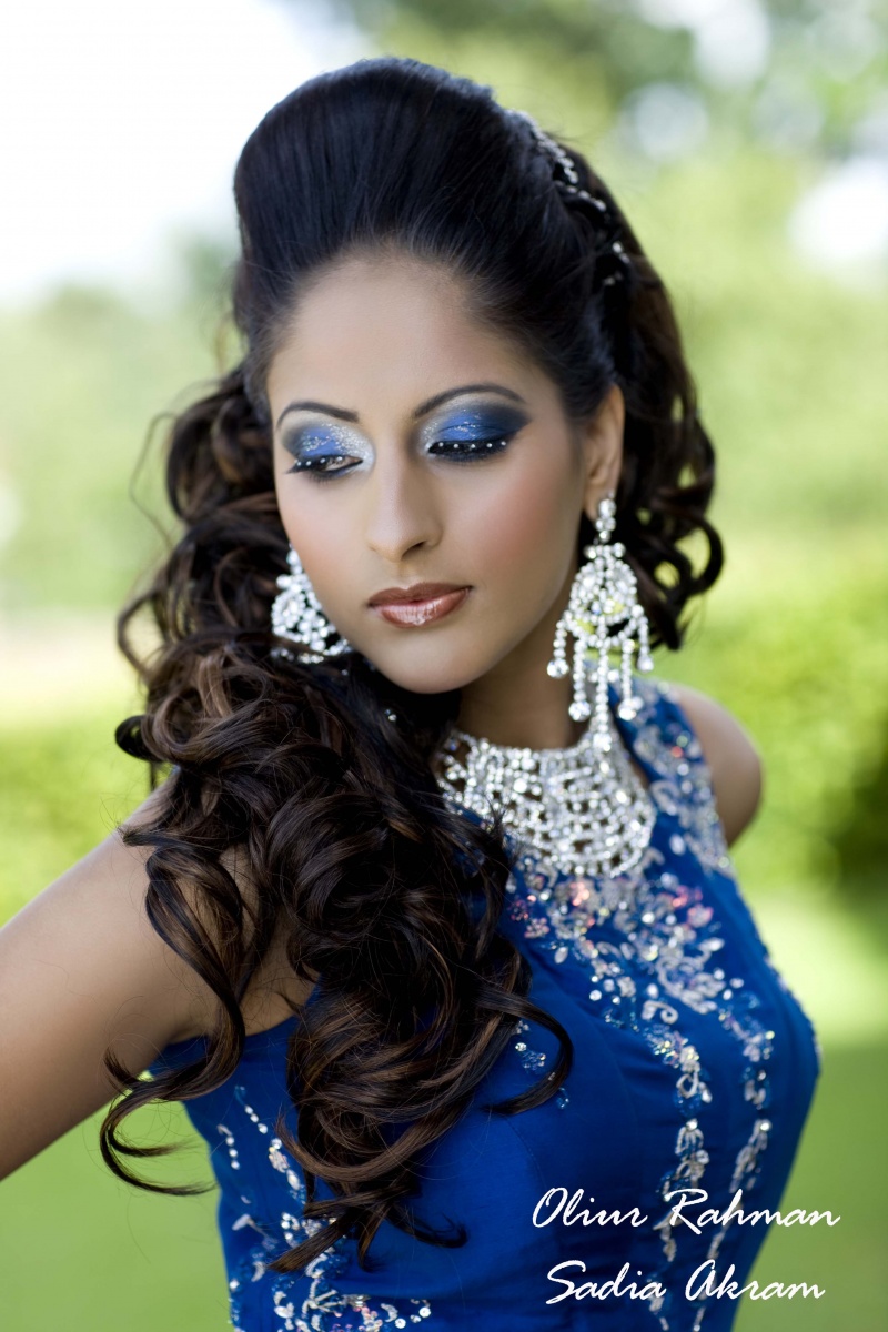 Female model photo shoot of Sadia Akram MUA by Oliur Rahman