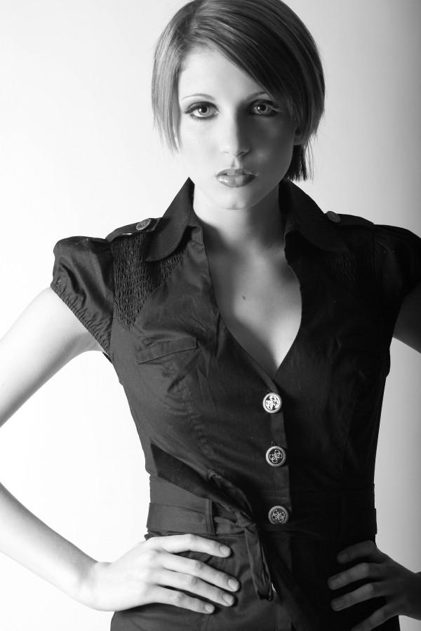 Female model photo shoot of SarahQ by Lyndon W