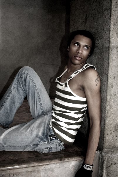 Male model photo shoot of Dueal Andrews by LMarco in Downtown Los Angeles