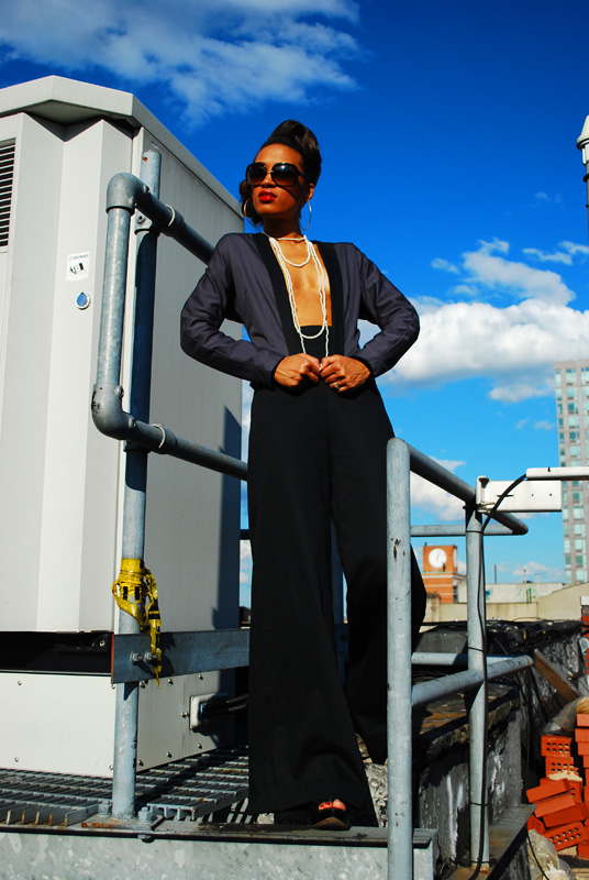 Female model photo shoot of Vanitys Mirror Inc in New York City 