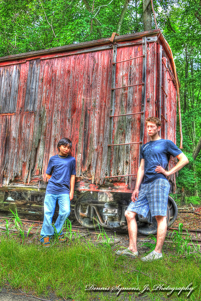 Male model photo shoot of Dennis Symons Photos and Danny 2013 in Allaire State Park 