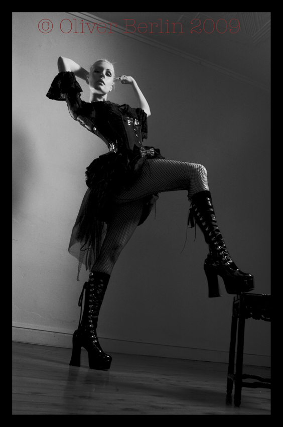 Female model photo shoot of The Deviant One by oliver berlin