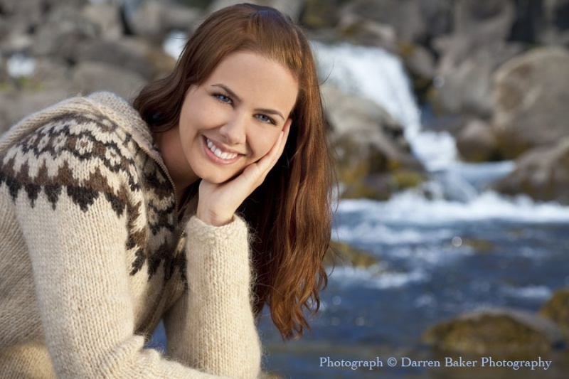 Female model photo shoot of Jana Katrin in Ãingvellir, Iceland