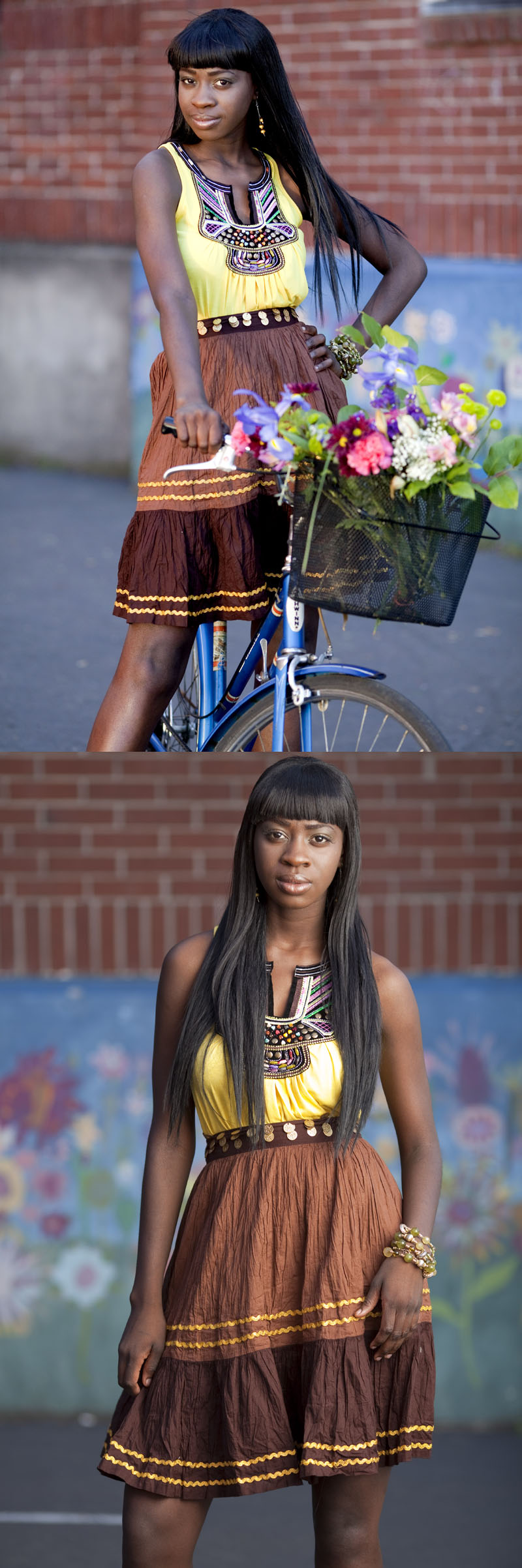 Female model photo shoot of African_Barbie by Shaktipalooza