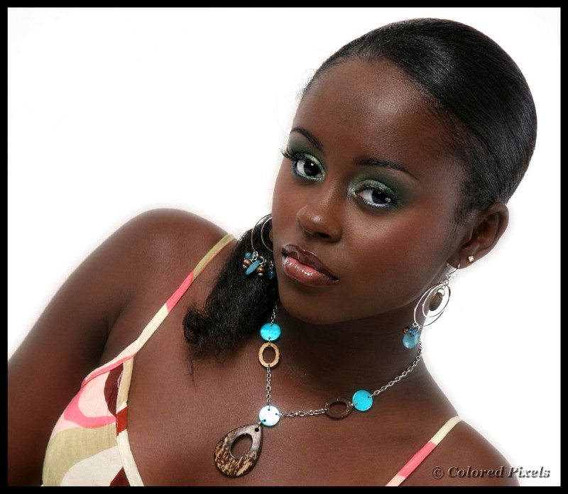 Female model photo shoot of Miss Lesha by Colored Pixels in Baltimore, makeup by Prissy Jae