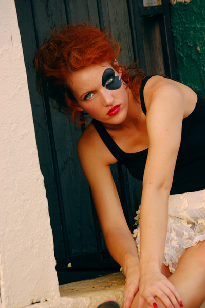 Female model photo shoot of Kiki Michael by PUDDINGHEAD