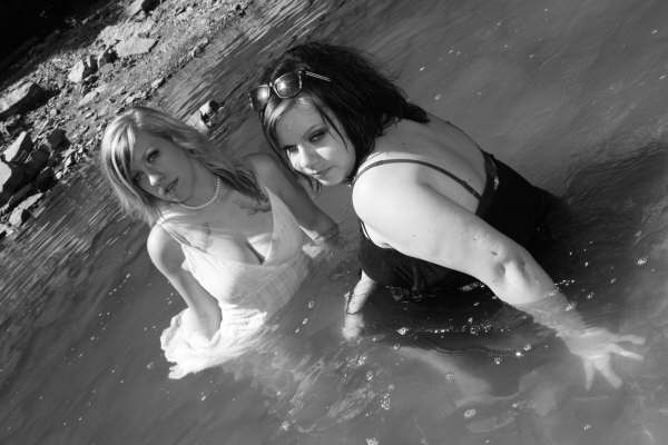 Female model photo shoot of Ghoulscout Grrl and Keri-Lynne in Mt. Albion Falls, Hamilton Ontario.