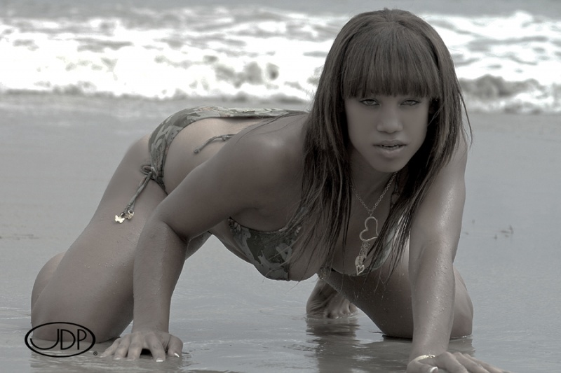 Female model photo shoot of Nina Badd by John Davis Photography in Laguna Beach