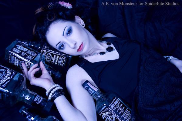 Female model photo shoot of Samantha Darkly by Spiderbite Studios in VA