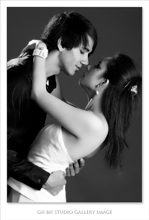 Male and Female model photo shoot of Dev Rakkar and Ruby L by Tony Doan