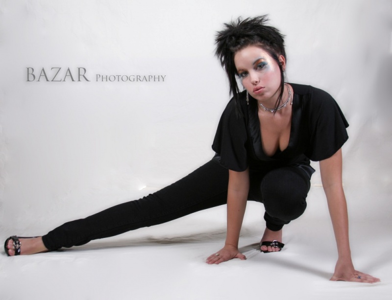 Female model photo shoot of Bazar Photography