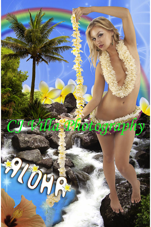 Male and Female model photo shoot of MauiBeaches and  JLeBlond by Michael Chad in Honolulu, Kauai, and Beyond