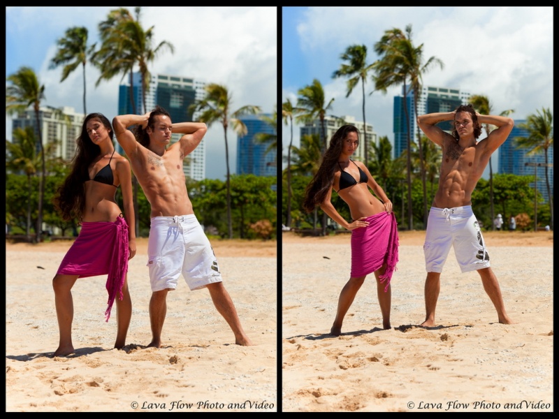 Male and Female model photo shoot of Island Wide Images, Richard R Vargas and Pono Fernandez