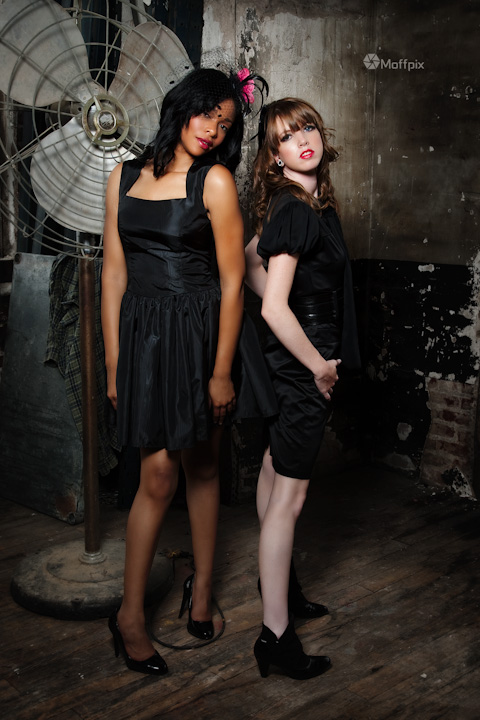 Female model photo shoot of Raysa Perez, Tanisha Tiffany White and Kelsey Sea by Moffpix