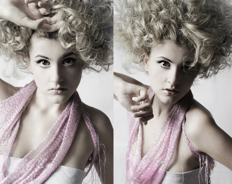 Female model photo shoot of Petrovich Anna