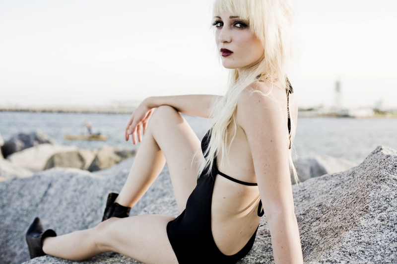 Female model photo shoot of Rain Miller by Julia Arielle Cox