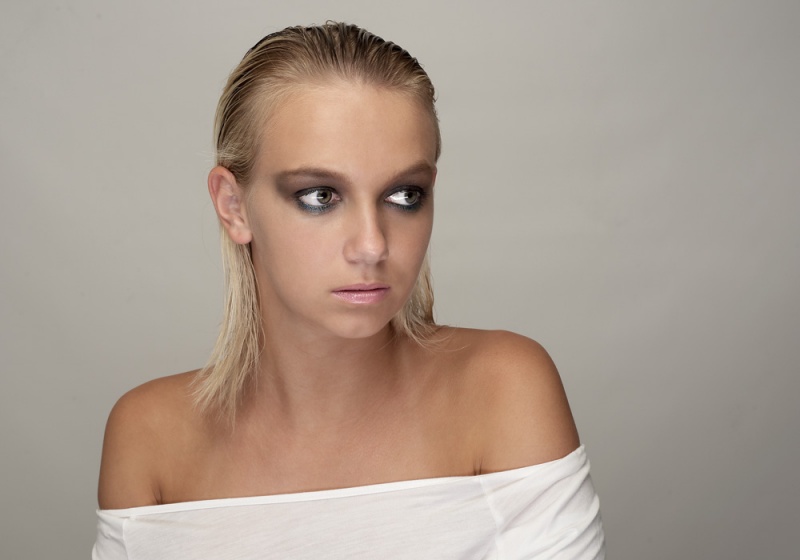 Female model photo shoot of laurenmodel by M H Photography in Brian Rolfe Studio, Benfleet