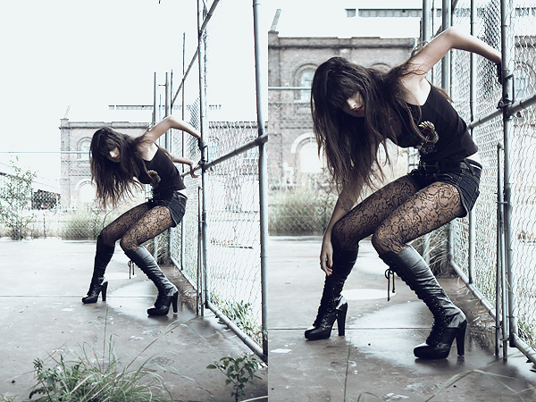 Female model photo shoot of Fervid Facade, Olya Kuz and Loraine B by Jason Duda Photography and Jysla Kay