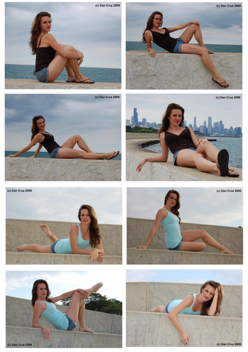 Male and Female model photo shoot of DCI Photo and Calico High in Chicago Lake Front