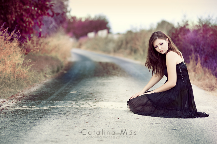 Female model photo shoot of Catalina Mas in Rojales (Spain)