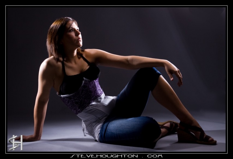 Female model photo shoot of Double J Corsets by Steve Houghton in Peterborough