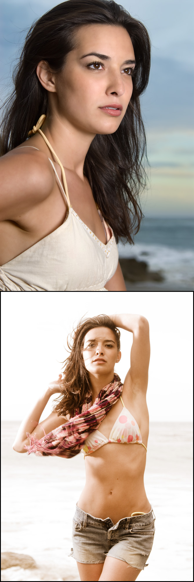 Male and Female model photo shoot of matt haines photography and Elizab in Malibu, CA