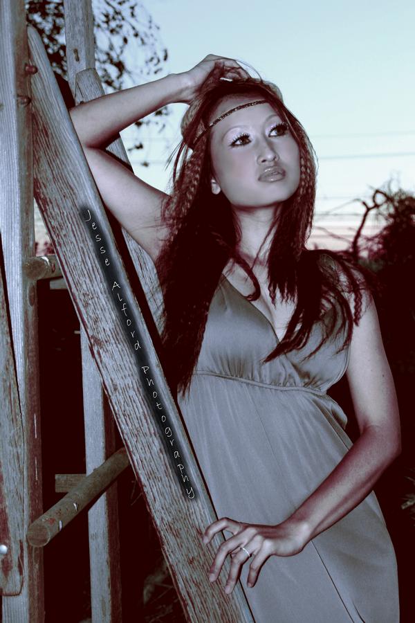 Female model photo shoot of Nila M by Jesse Alford