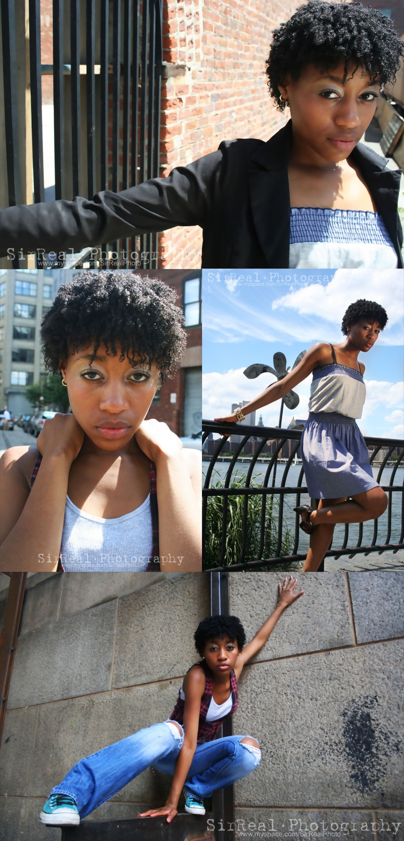 Male and Female model photo shoot of Dexter SirReal Jones and Ronnie-Nicole in Brooklyn, NY (Summer 2009)