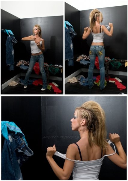 Female model photo shoot of Rian Hopcroft in Republic of Couture, Tyson's Corner
