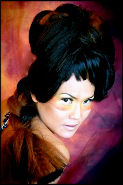Female model photo shoot of NOVA920, hair styled by Karen Filos