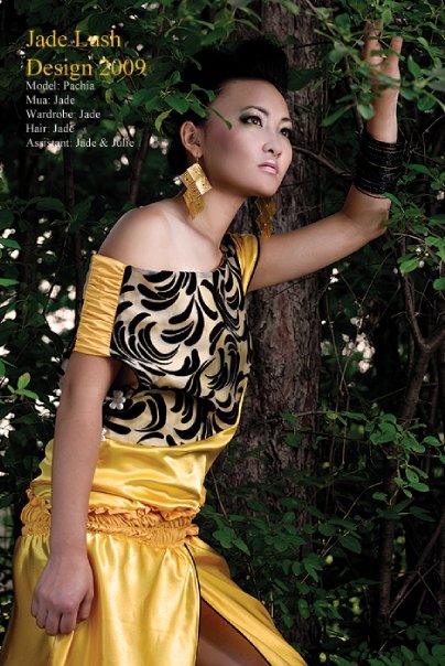 Female model photo shoot of Jade Lush Designs