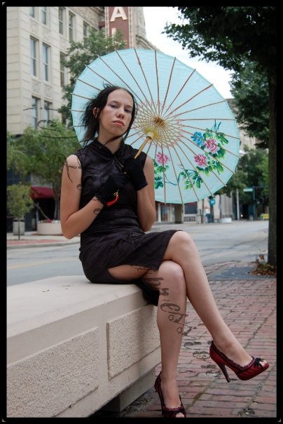Female model photo shoot of Heather Guenard in Joliet, Il