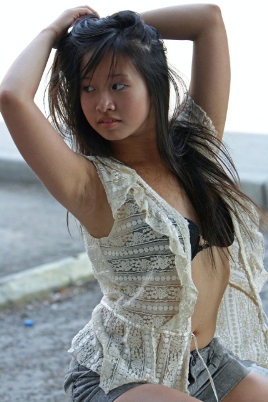 Female model photo shoot of Chatoyance and Esther Lam in Calgary