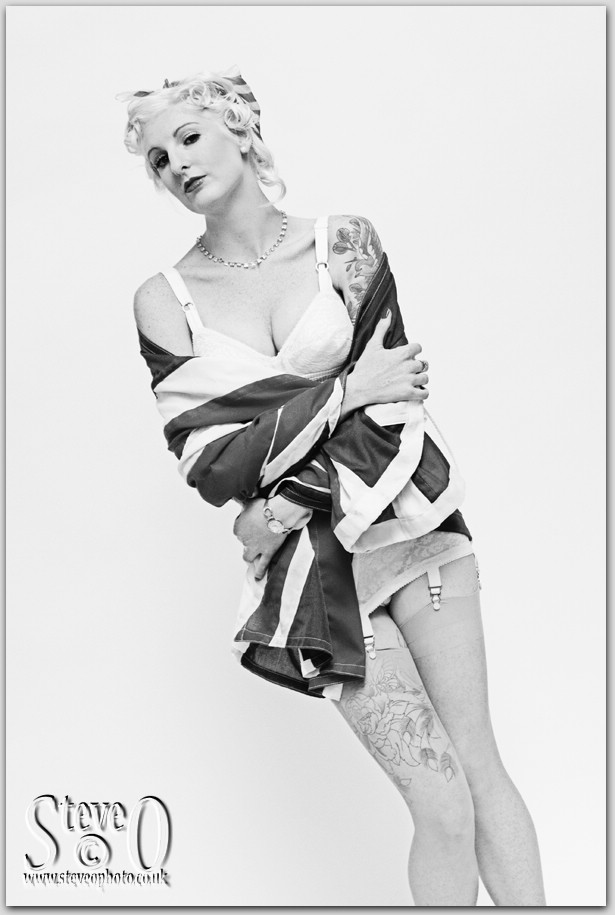 Female model photo shoot of Miss Betty Bones by Steveophoto