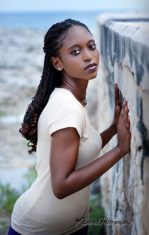 Female model photo shoot of STARR WILLIAMS by Albertex Photography in  Paradise Island, Nassau Bahamas