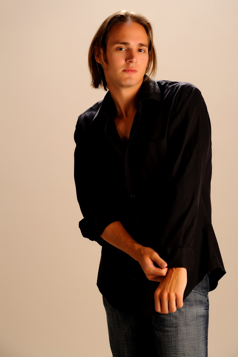 Male model photo shoot of David W M by Michael Skleney